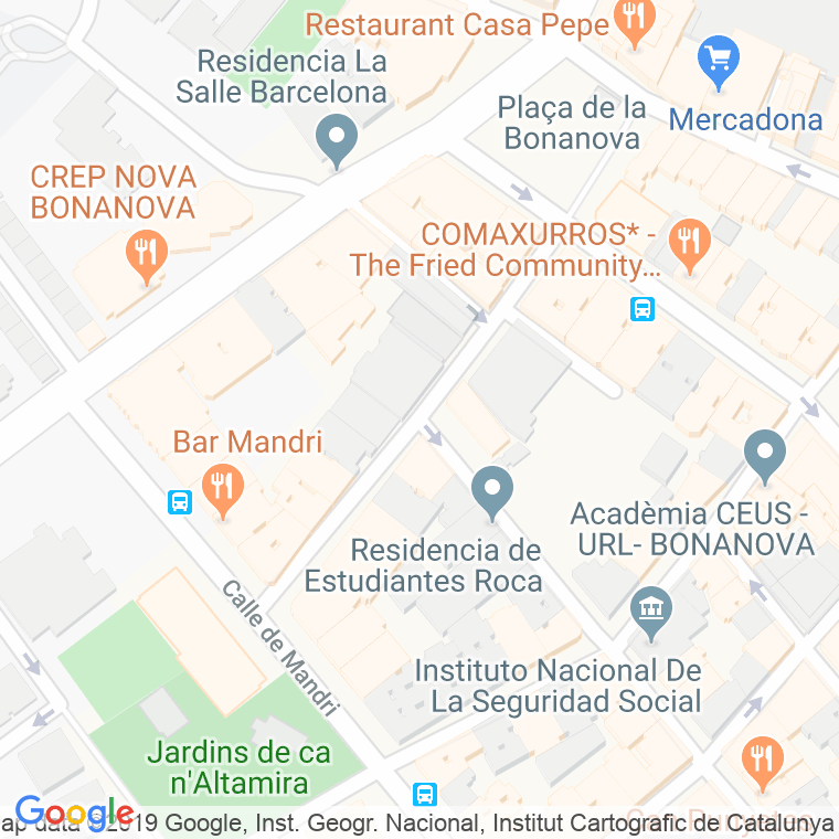 Código Postal calle Bigai en Barcelona