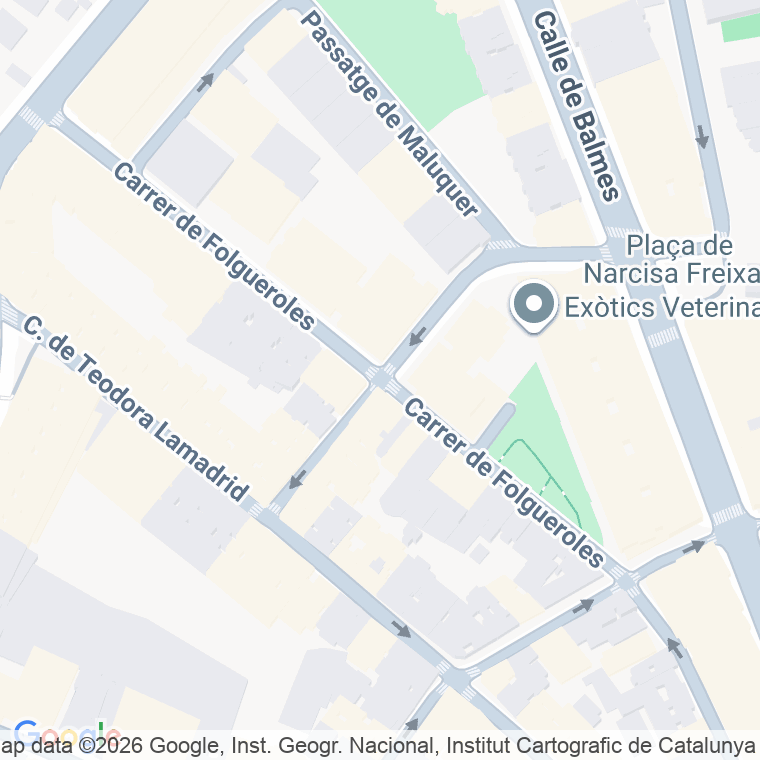 Código postal de Moragas en Barcelona