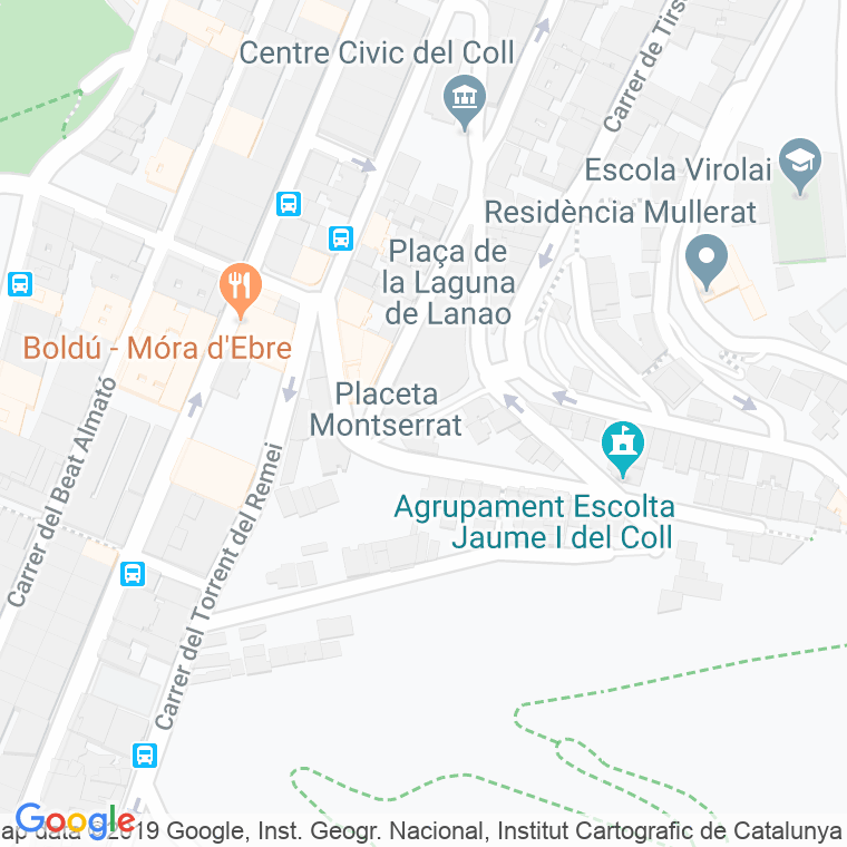 Código Postal calle Jaume Cabrera, De en Barcelona