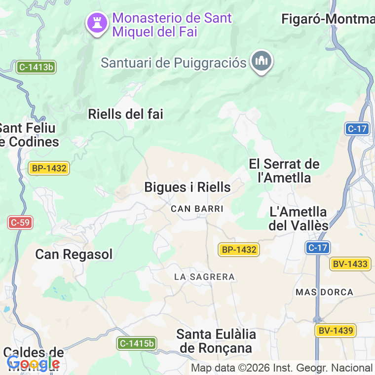 Código postal de Sant Maria, Baixada (impares del 1 al Final)  (pares del 2 al Final) en Barcelona
