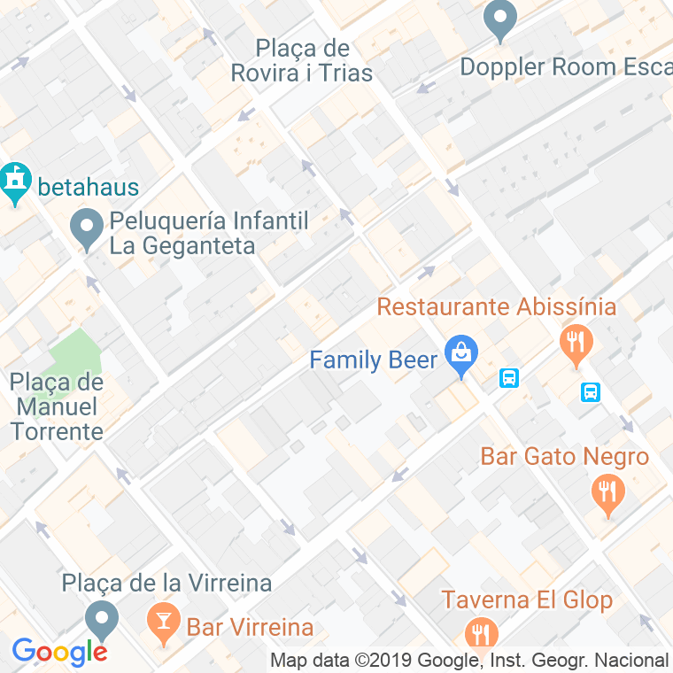 Código Postal calle Congost en Barcelona