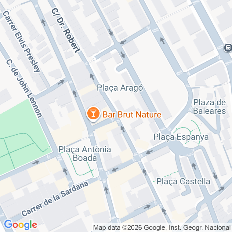 Código postal de C Alcalde de Mostoles en Barcelona