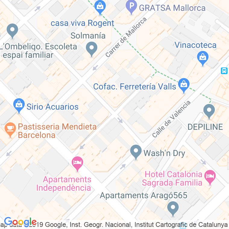 Código Postal calle Bassols en Barcelona