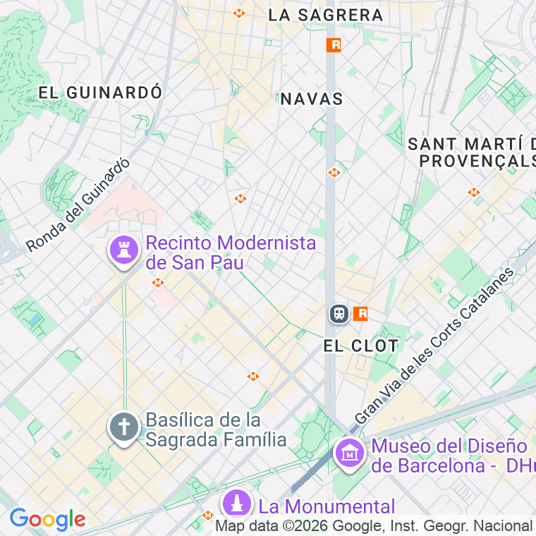 Código postal de Bofarull, Dels (lletres) en Barcelona