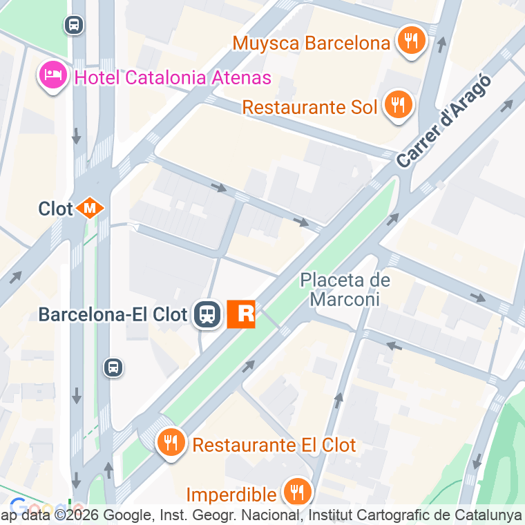 Código postal de Canonge Rodo, Plaça en Barcelona