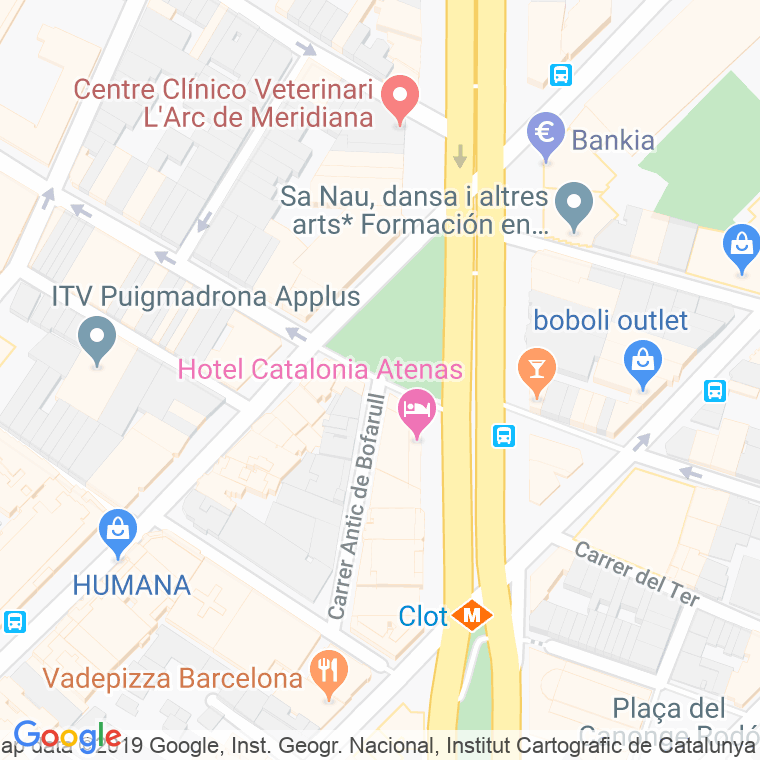 Código Postal calle Doctor Serrat, plaça en Barcelona