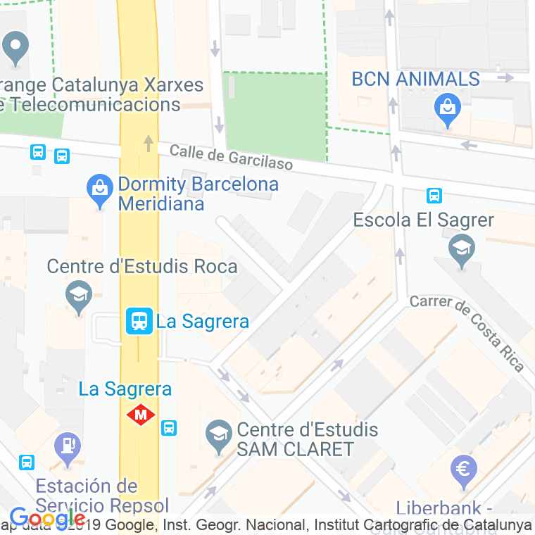 Código Postal calle Doctor Torres, Del, passatge en Barcelona
