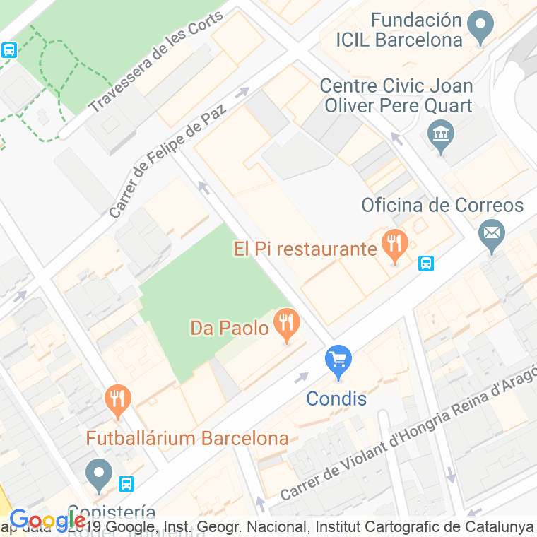 Código Postal calle Emerita Augusta en Barcelona