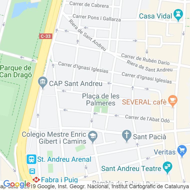 Código Postal calle Castellbell en Barcelona