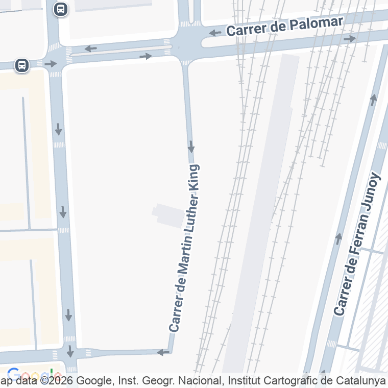 Código postal de Martin Luther King, De, Carrer en Barcelona