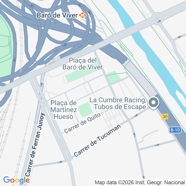 Código postal de Veracruz, Plaça en Barcelona