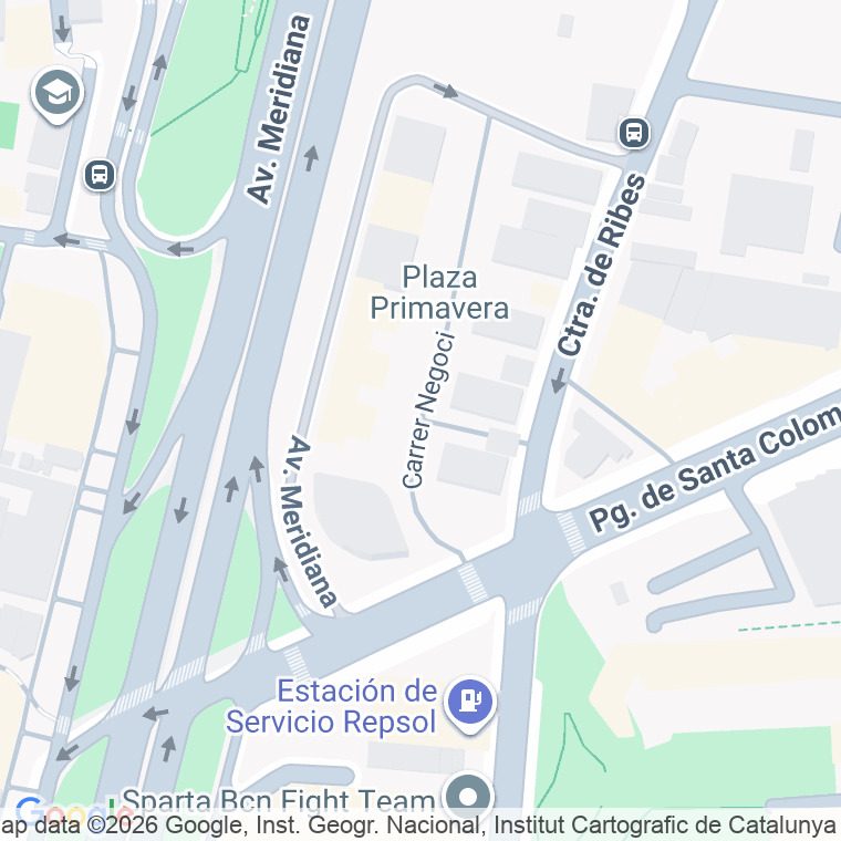 Código postal de Viadin, Passatge en Barcelona