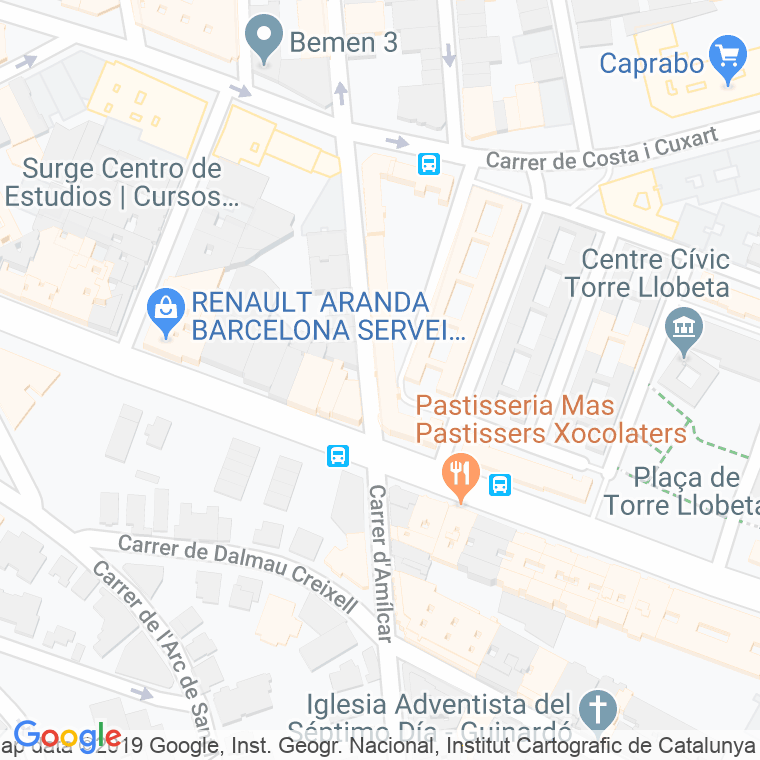 Código Postal calle Arnau en Barcelona