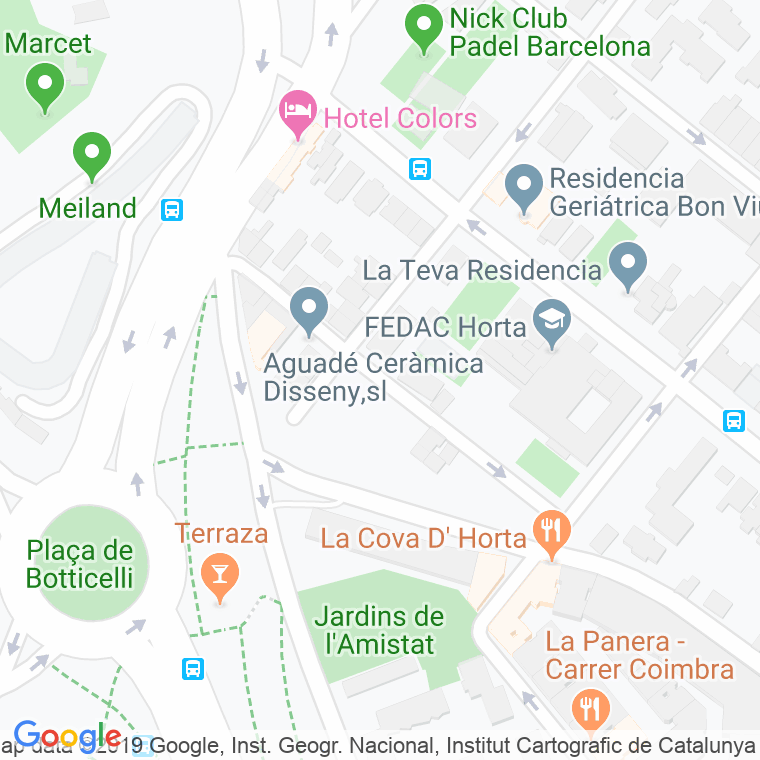 Código Postal calle Carles Collet, carrer en Barcelona