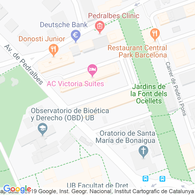 Código Postal calle Beltran I Rozpide en Barcelona