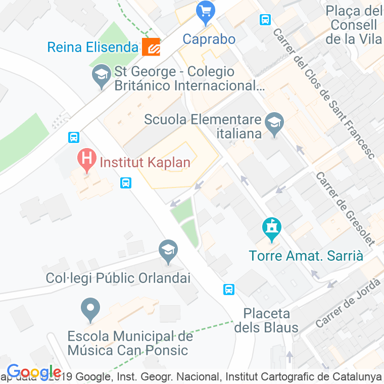 Código Postal calle Escull en Barcelona