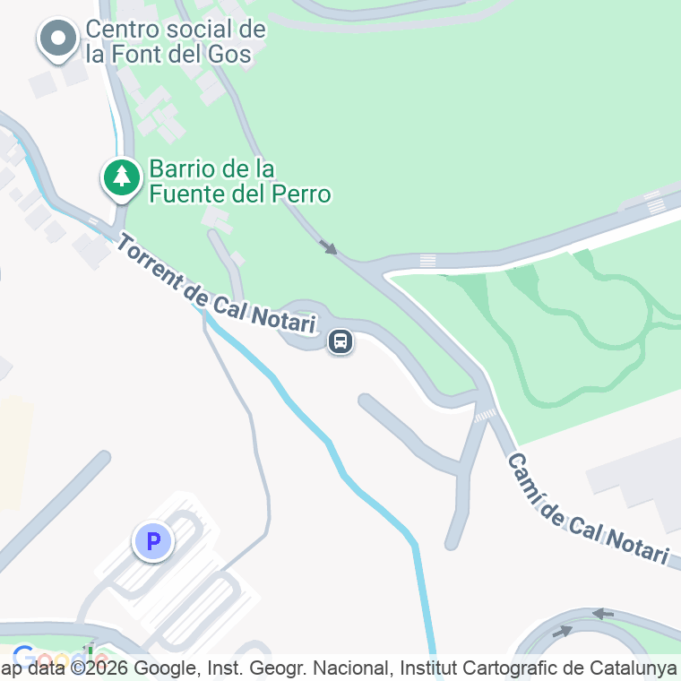 Código postal de Vallhonesta, De, Torrent en Barcelona