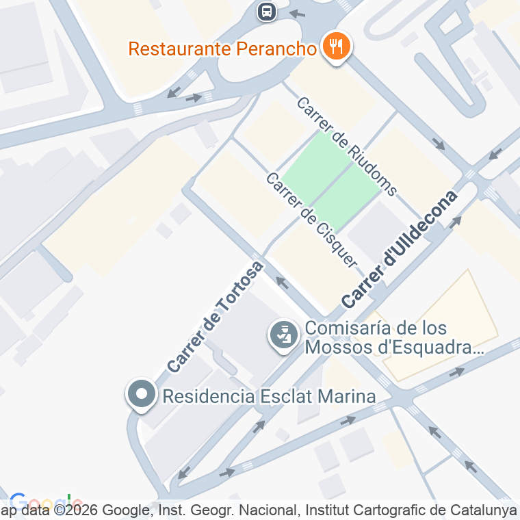 Código postal de Tortosa en Barcelona