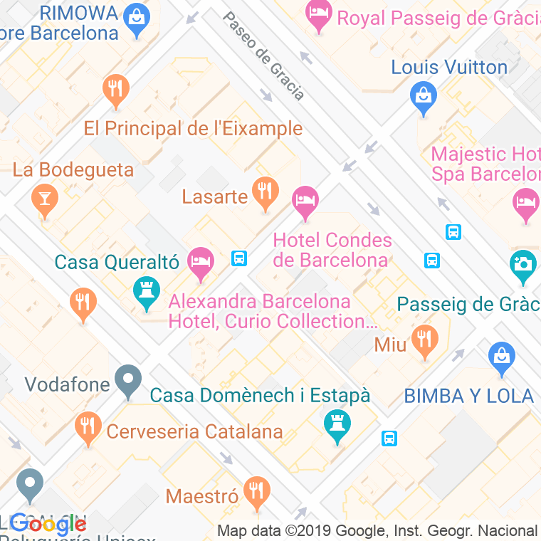 Código Postal calle Costa, De, moll en Barcelona