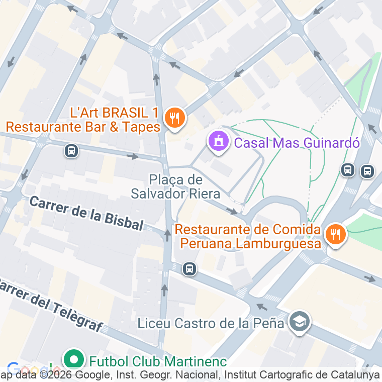 Código postal de Antic del Guinardo en Barcelona