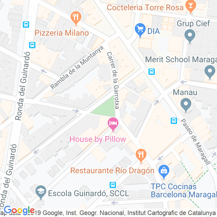 Código Postal calle Carles Cardo Sanjuan, plaça en Barcelona