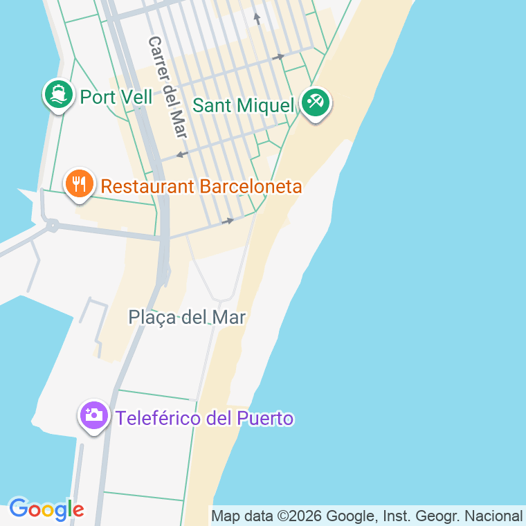 Código postal de Carles Cardo Sanjuan, Plaça en Barcelona