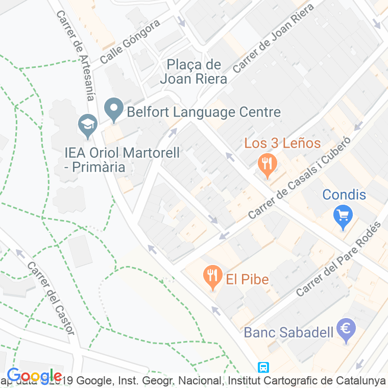 Código Postal calle Legazpi en Barcelona