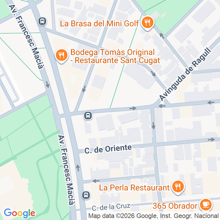 Código postal de C Abat Guillem D'avinyo en Sant Cugat del Valles