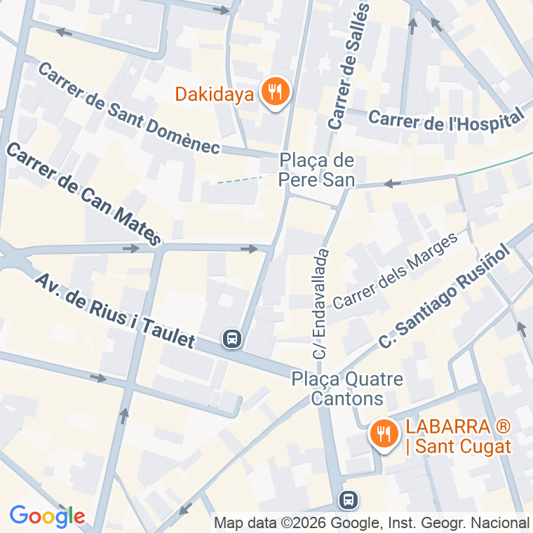 Código postal de C Enric Granados en Sant Cugat del Valles