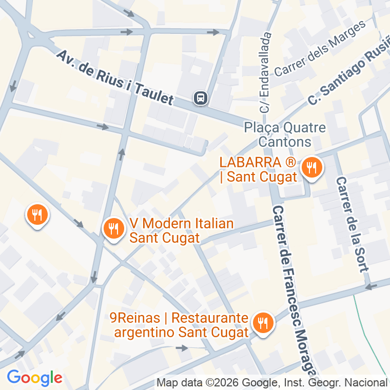 Código postal de C Santa Maria en Sant Cugat del Valles