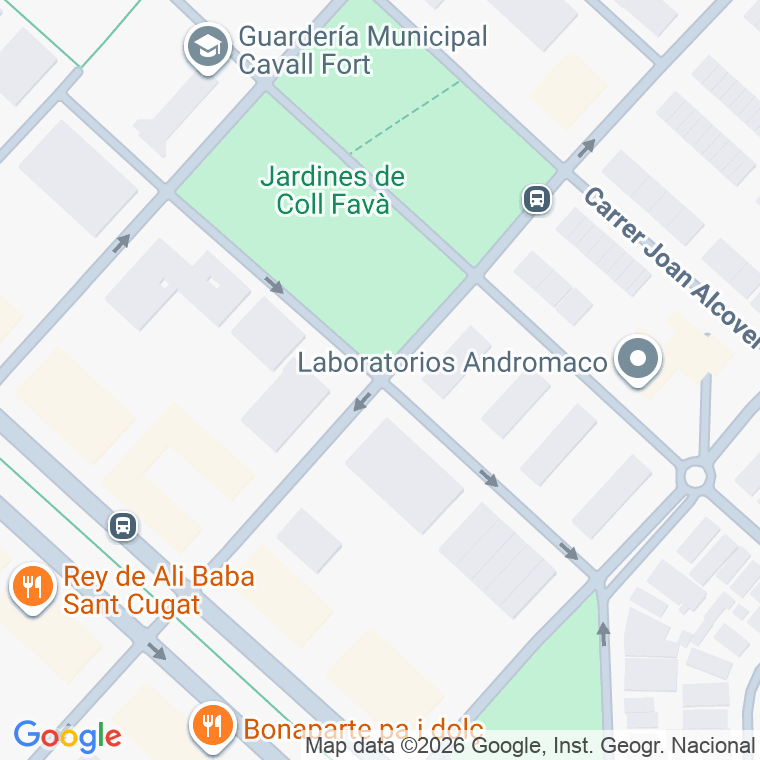 Código postal de Miquel Costa I Llovera, Carrer en Sant Cugat del Vallés