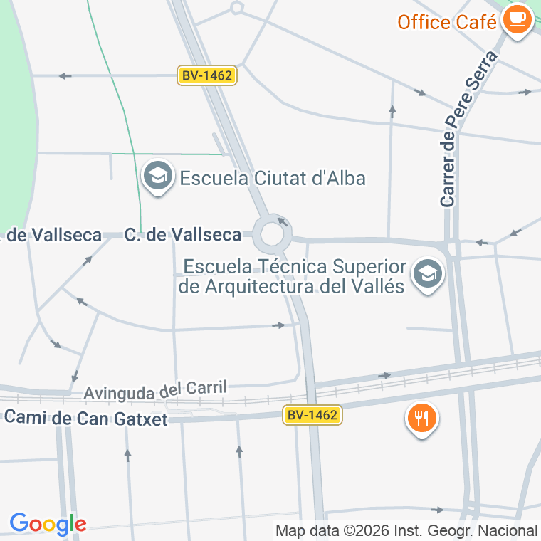 Código postal de General Prim, Carrer en Sant Cugat del Vallés