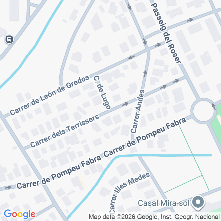 Código postal de Terrissers, Carrer en Sant Cugat del Vallés