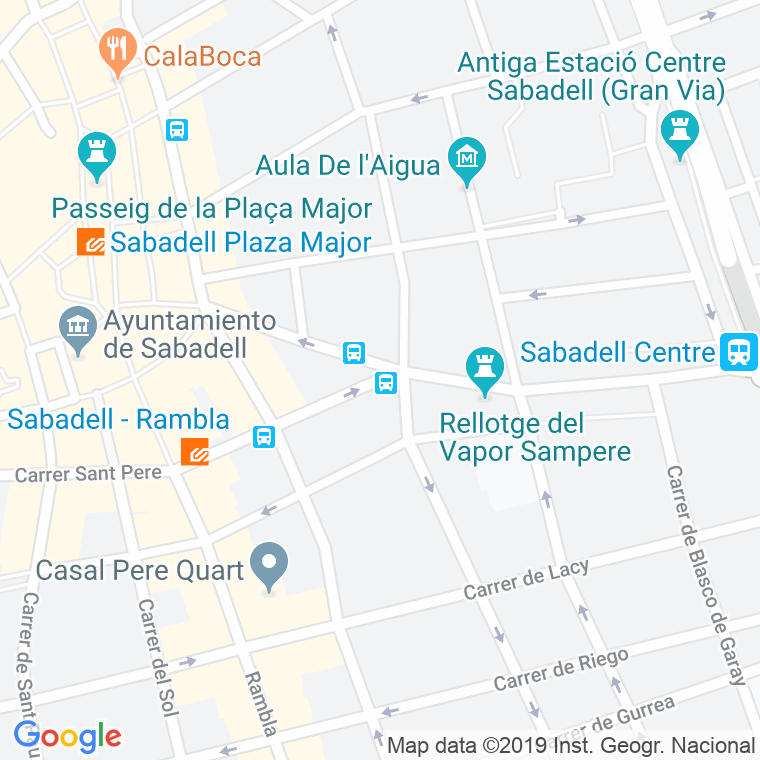 Código Postal calle Alfons Xiii en Sabadell