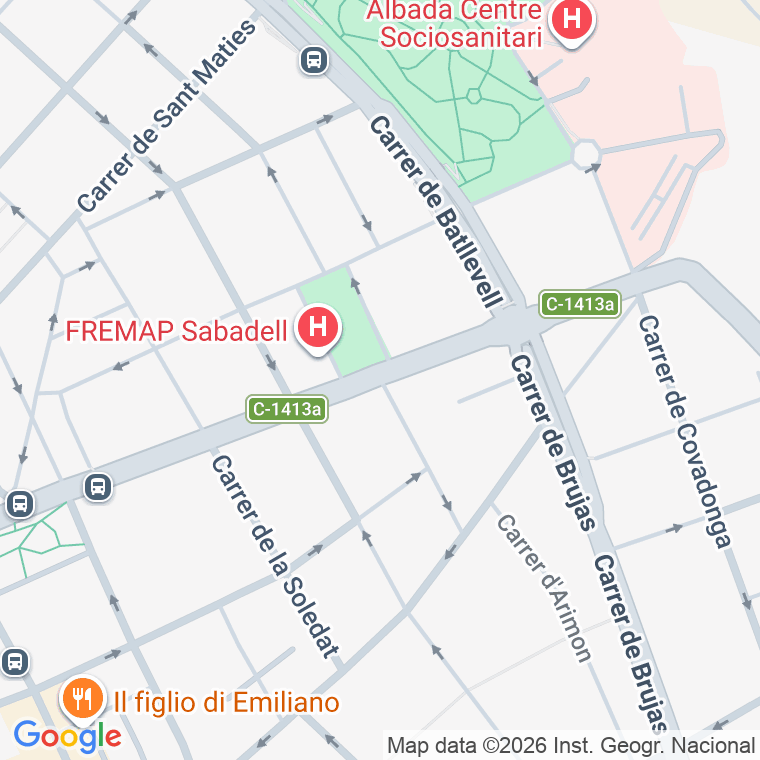 Código postal de Bofi en Sabadell