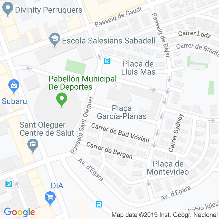 Código Postal calle Covilha en Sabadell