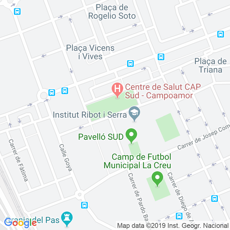 Código Postal calle Concha Espina en Sabadell