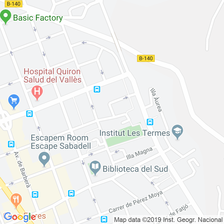 Código Postal calle Illa Sacra en Sabadell