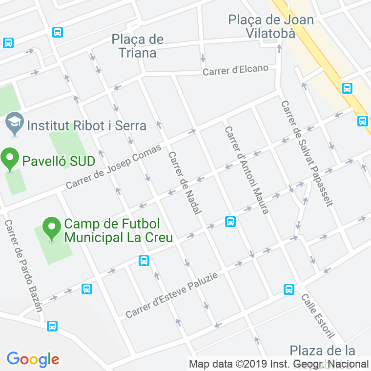 Código Postal calle Nadal en Sabadell