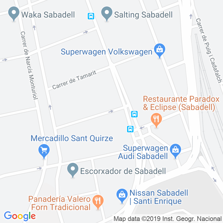 Código Postal calle Anselm Turmeda, D' en Sabadell