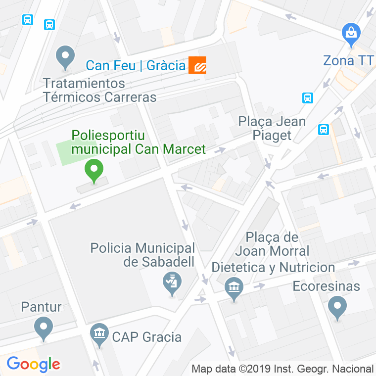Código Postal calle Folch I Torres en Sabadell