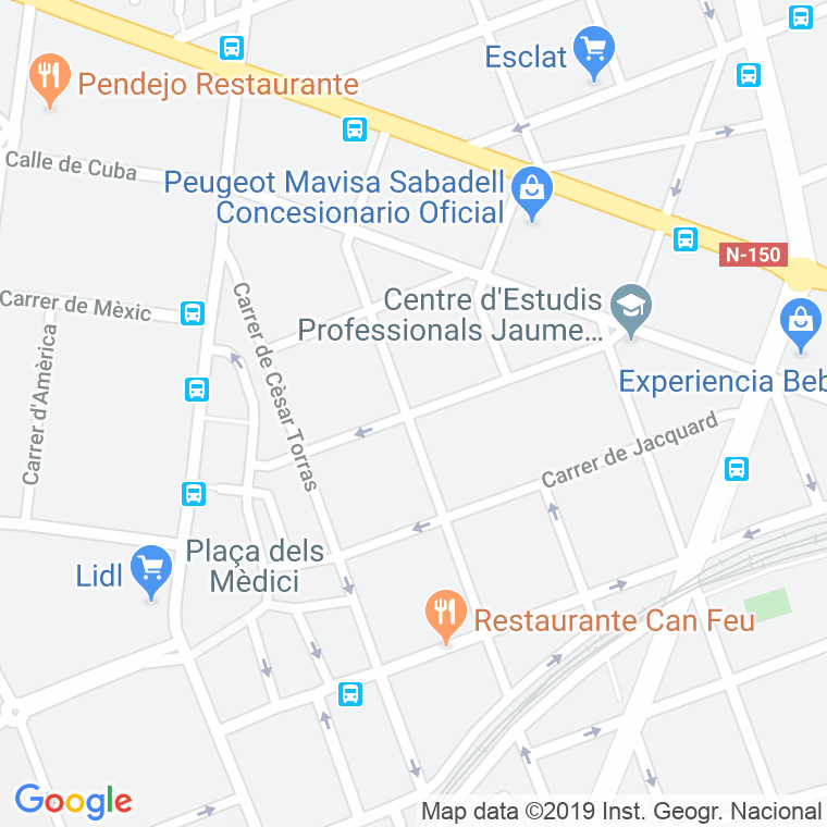 Código Postal calle Germans Farguell, Dels en Sabadell