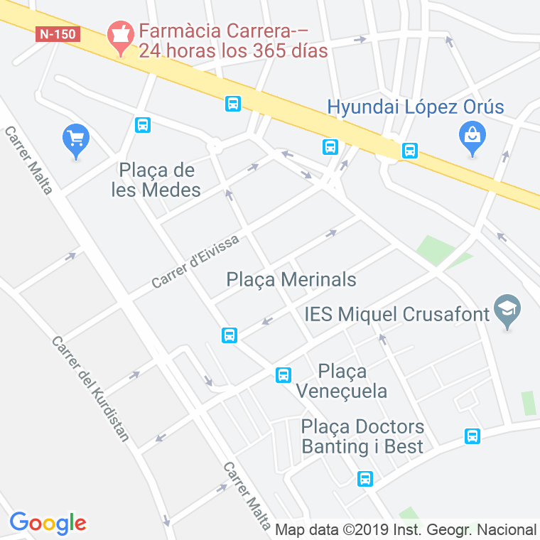 Código Postal calle Gran Canaria en Sabadell