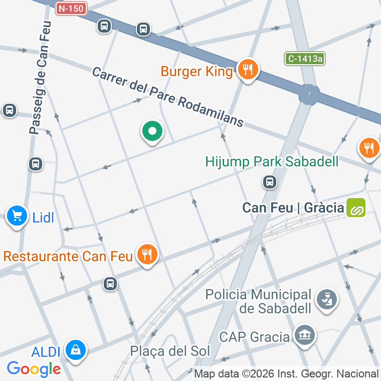 Código postal de Jacquard en Sabadell