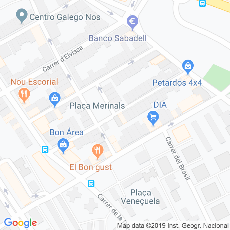 Código Postal calle Mallorca en Sabadell