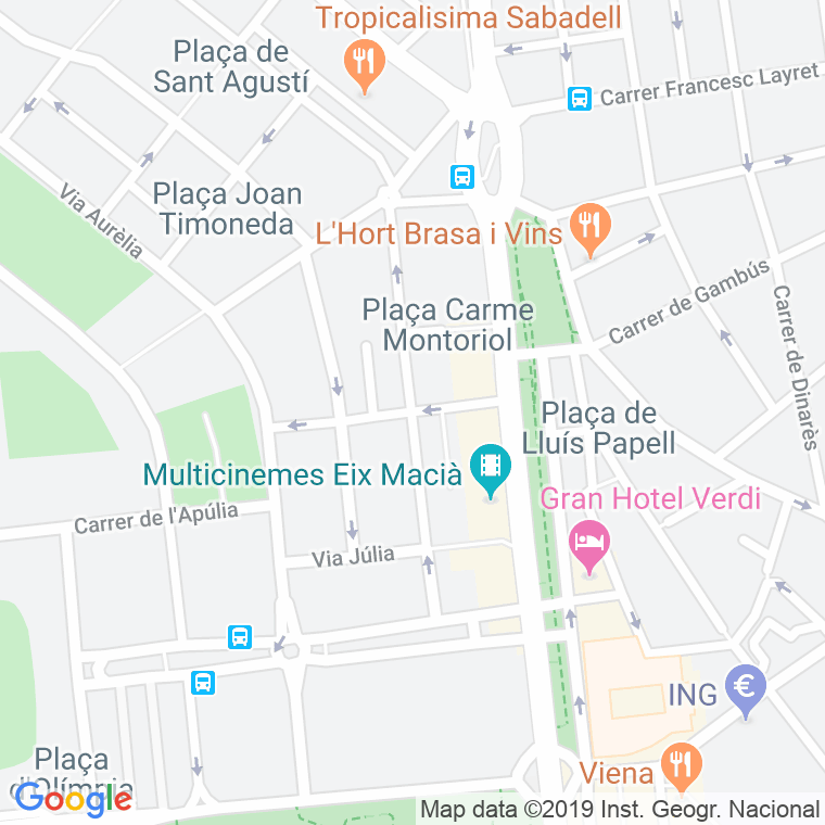 Código Postal calle Abat Escarre en Sabadell