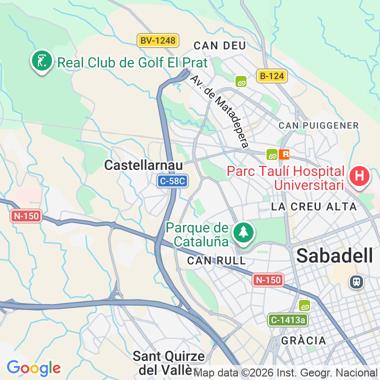 Código postal de Font I Sague en Sabadell
