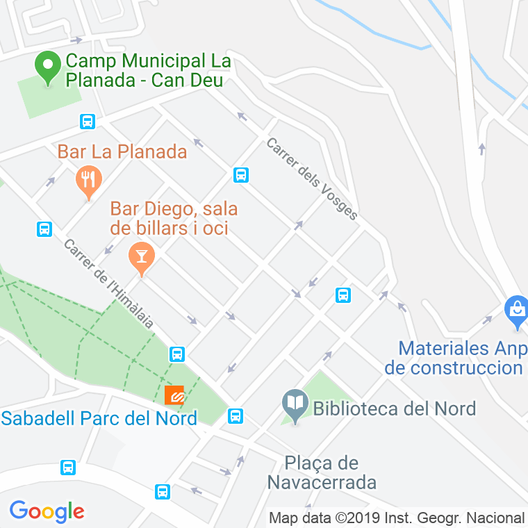 Código Postal calle Alps, Dels en Sabadell