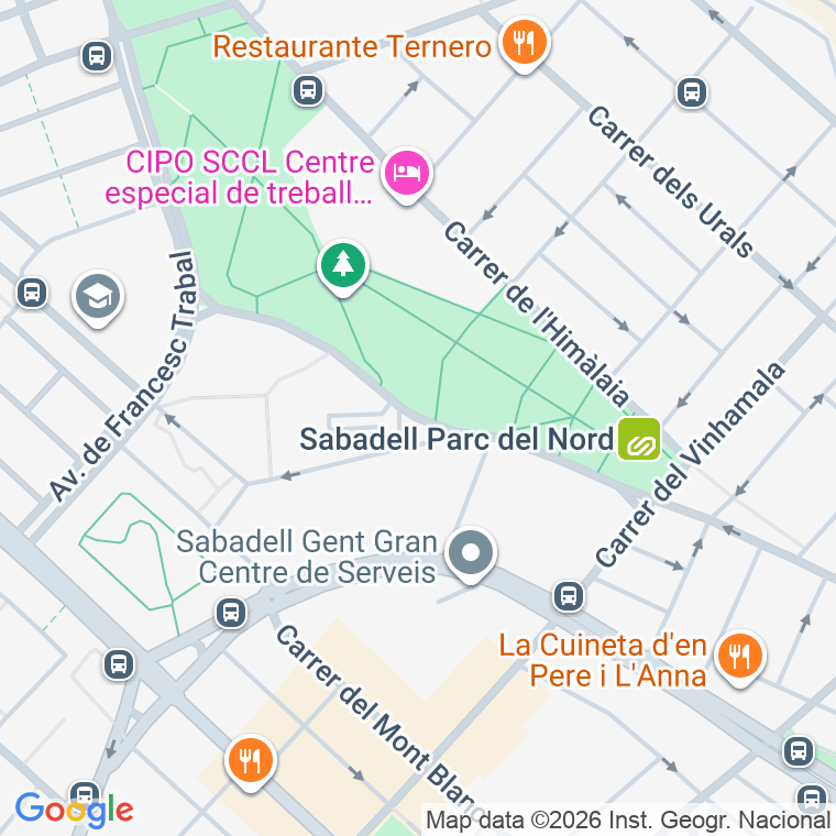 Código postal de Feliu Elias en Sabadell