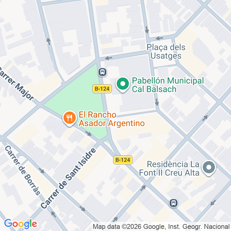 Código postal de Creu Alta, Plaça en Sabadell